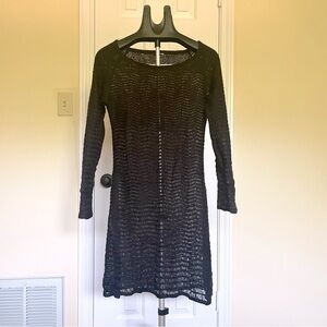 H&M Knit Black Dress/Sweater, Size S